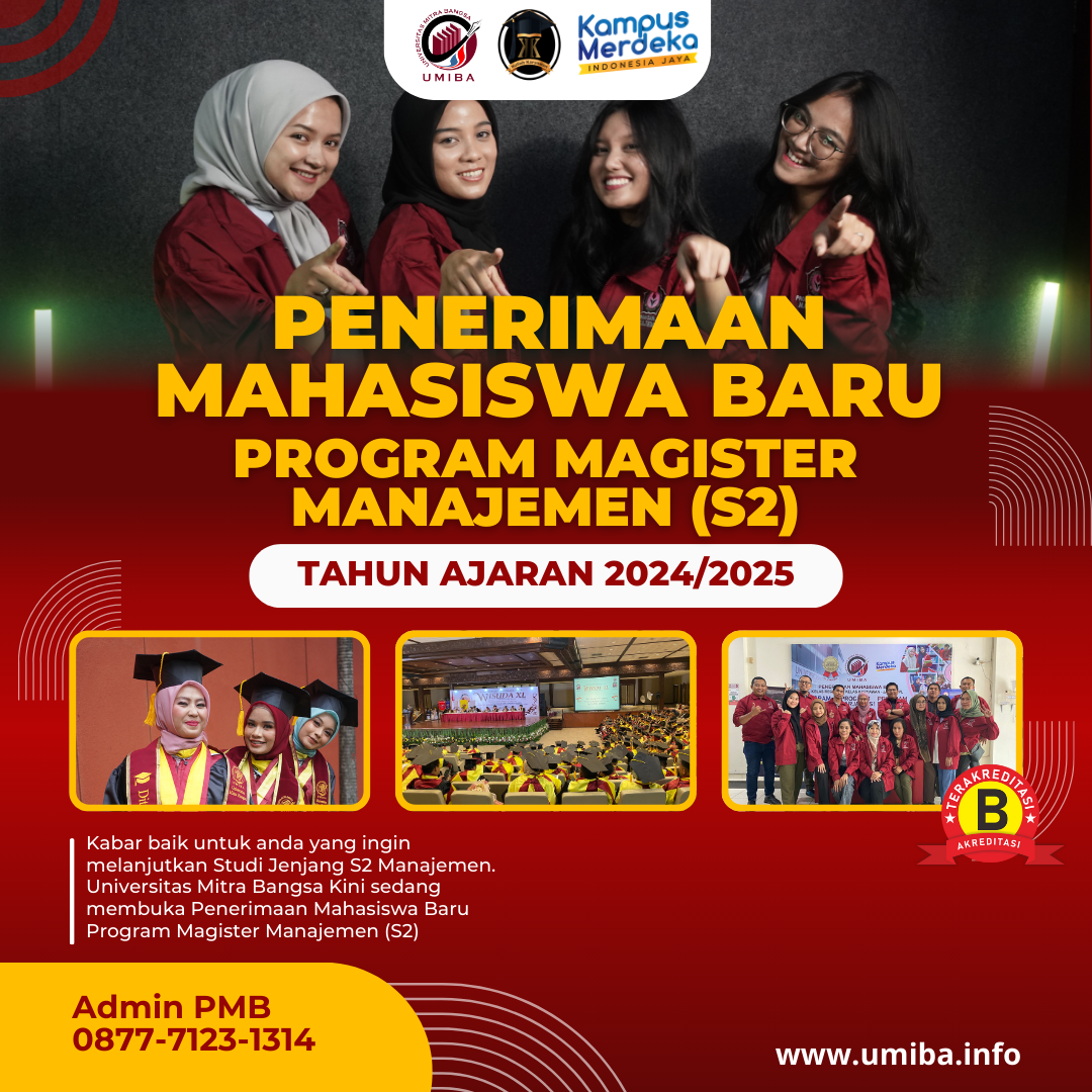 Pendaftaran S2 Manajemen di Universitas Mitra Bangsa