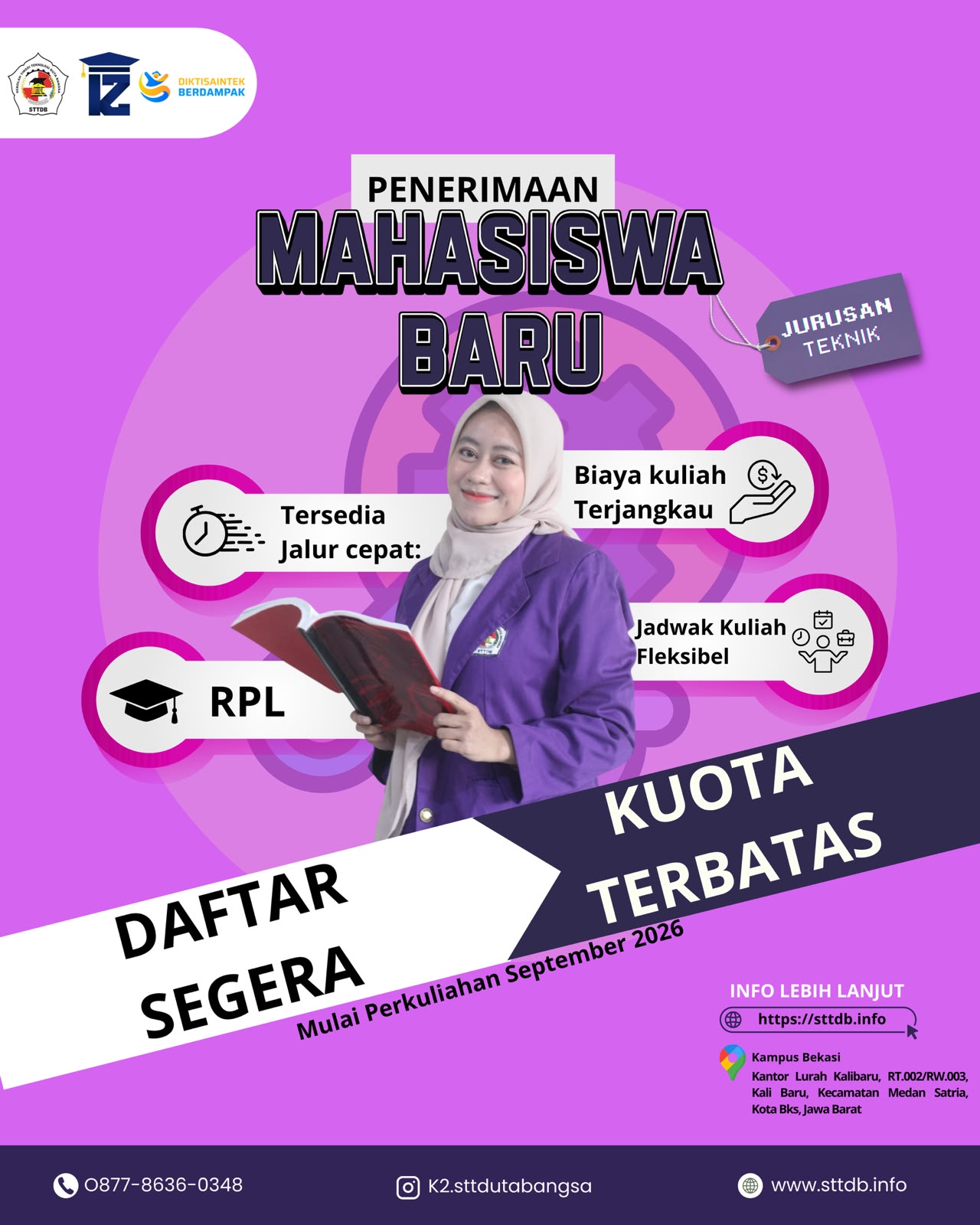 Kuliah Lebih Cepet di STT Duta Bangsa
