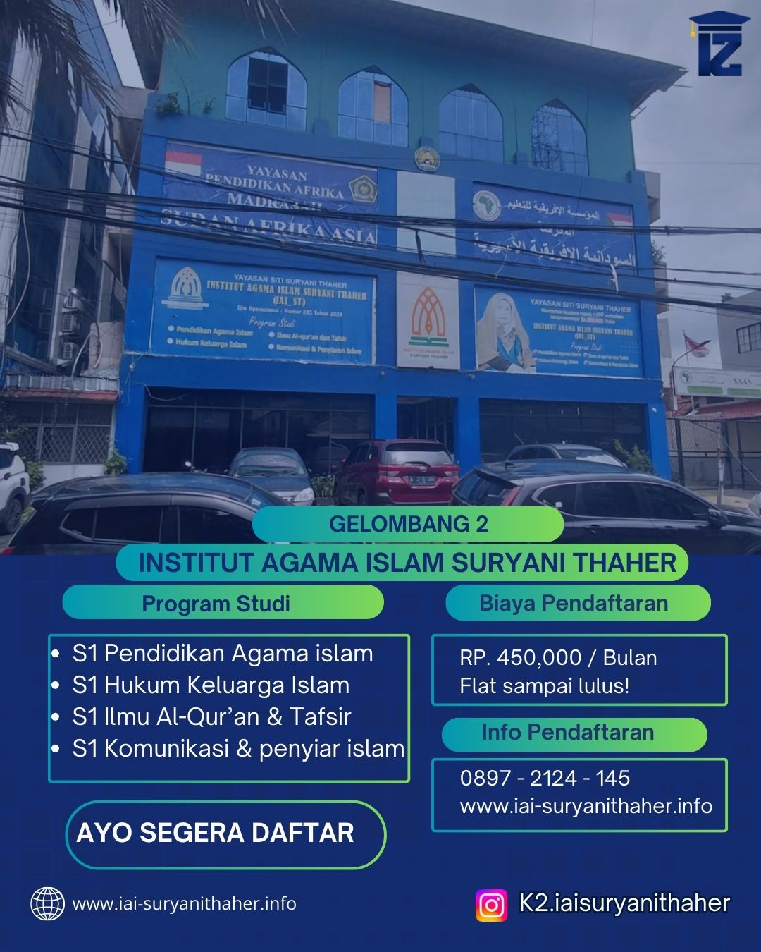  Kampus PAI Dekat Kalibata Institut Agama Islam Suryani Thaher Jakarta Selatan