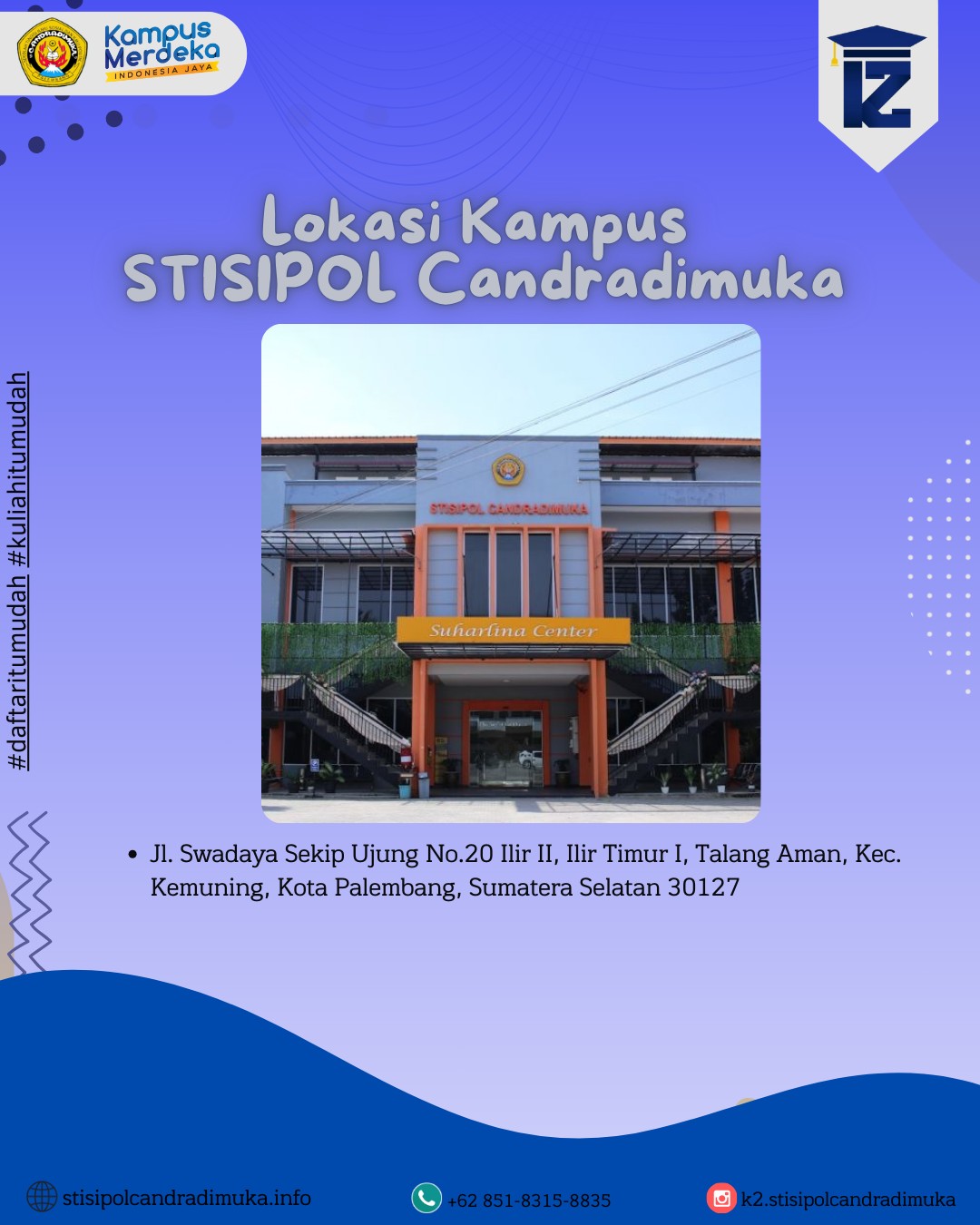 Dimana Sih Lokasi Kampus STISIPOL Candradimuka