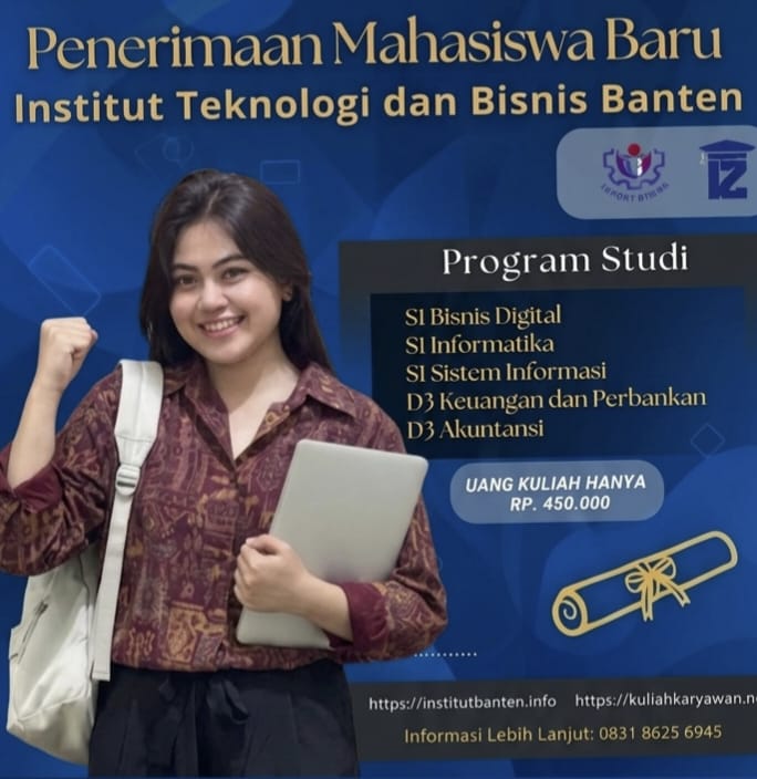 ITB Banten Kampus dengan Jurusan S1 Informatika di Kota Serang