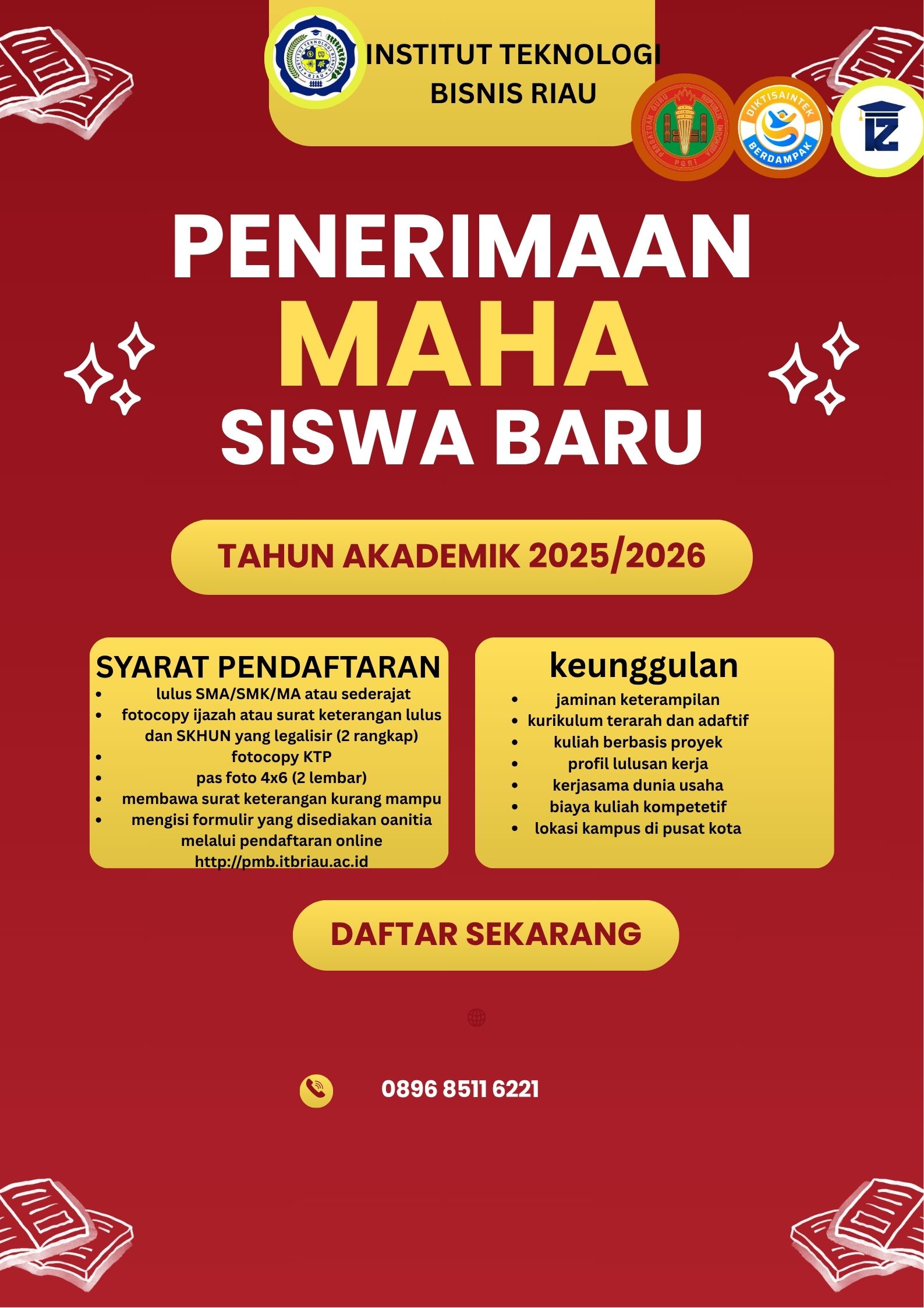 kerja jalan kuliah aman bareng ITB riau aja 