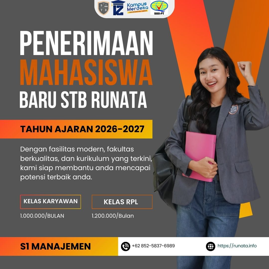 PMB Sekolah Tinggi Bisnis Runata