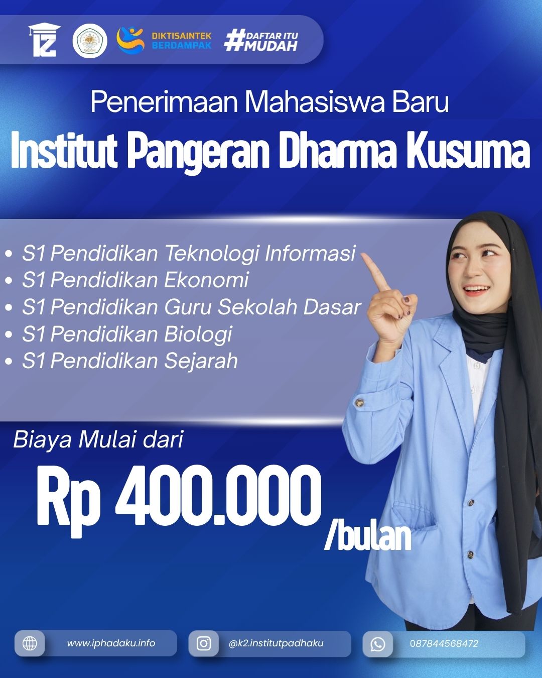 Kampus Kelas Karyawan dengan Biaya Bulanan di Indramayu