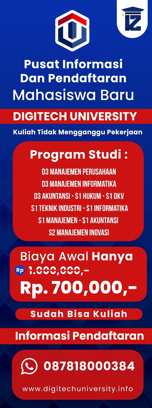 Kuliah Karyawan Dengan Harga Terjangkau Digitech University 