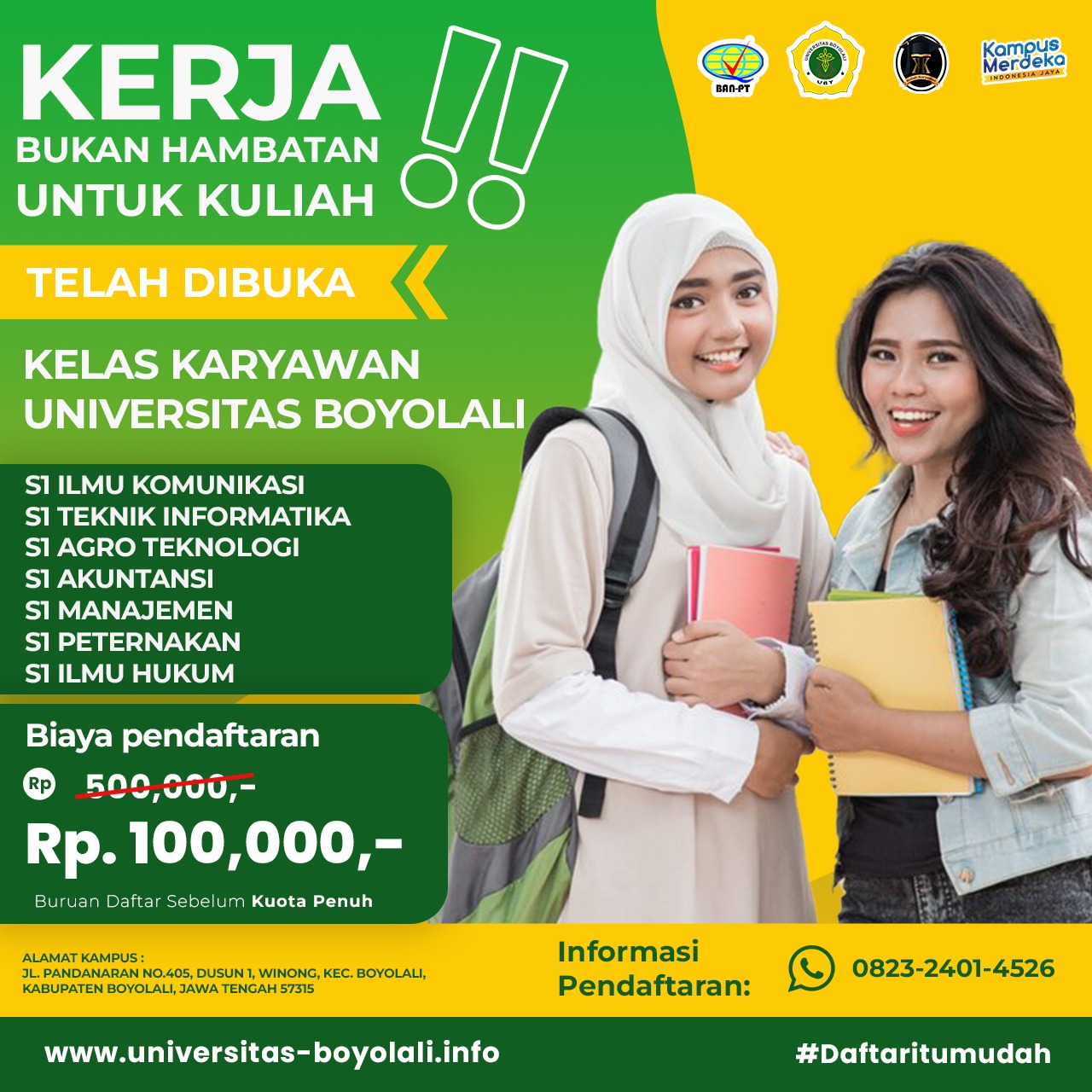 Kampus Berkualitas Dengan Biaya Terjangkau Di Boyolali