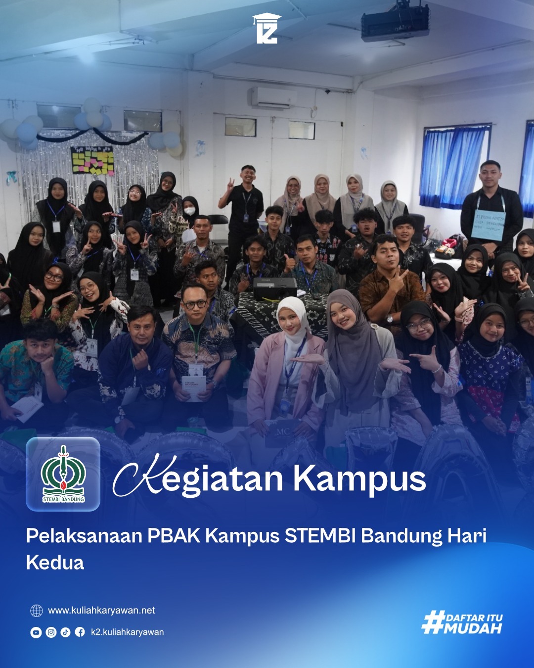Keseruan PBAK STEMBI Bandung 2026 Awal Perjalanan Menjadi Mahasiswa