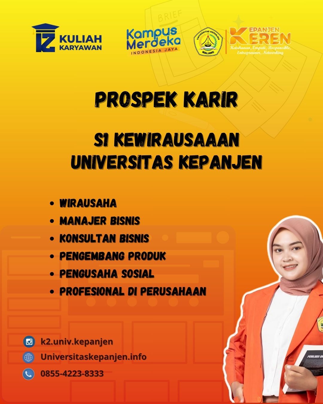 Kuliah S1 Kewirausahaan di Universitas Kepanjen Kabupaten Malang